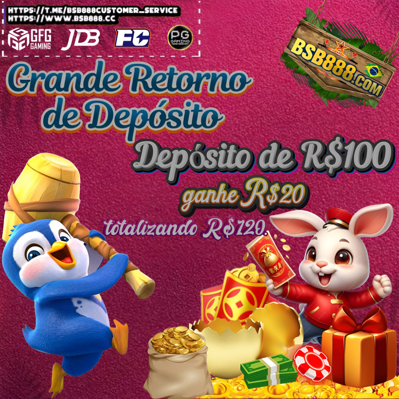 Jackpot Garantido com BSB888